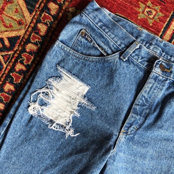 LEE VINTAGE 80s HIGH WAIST JEANS - Picture 4 of 5